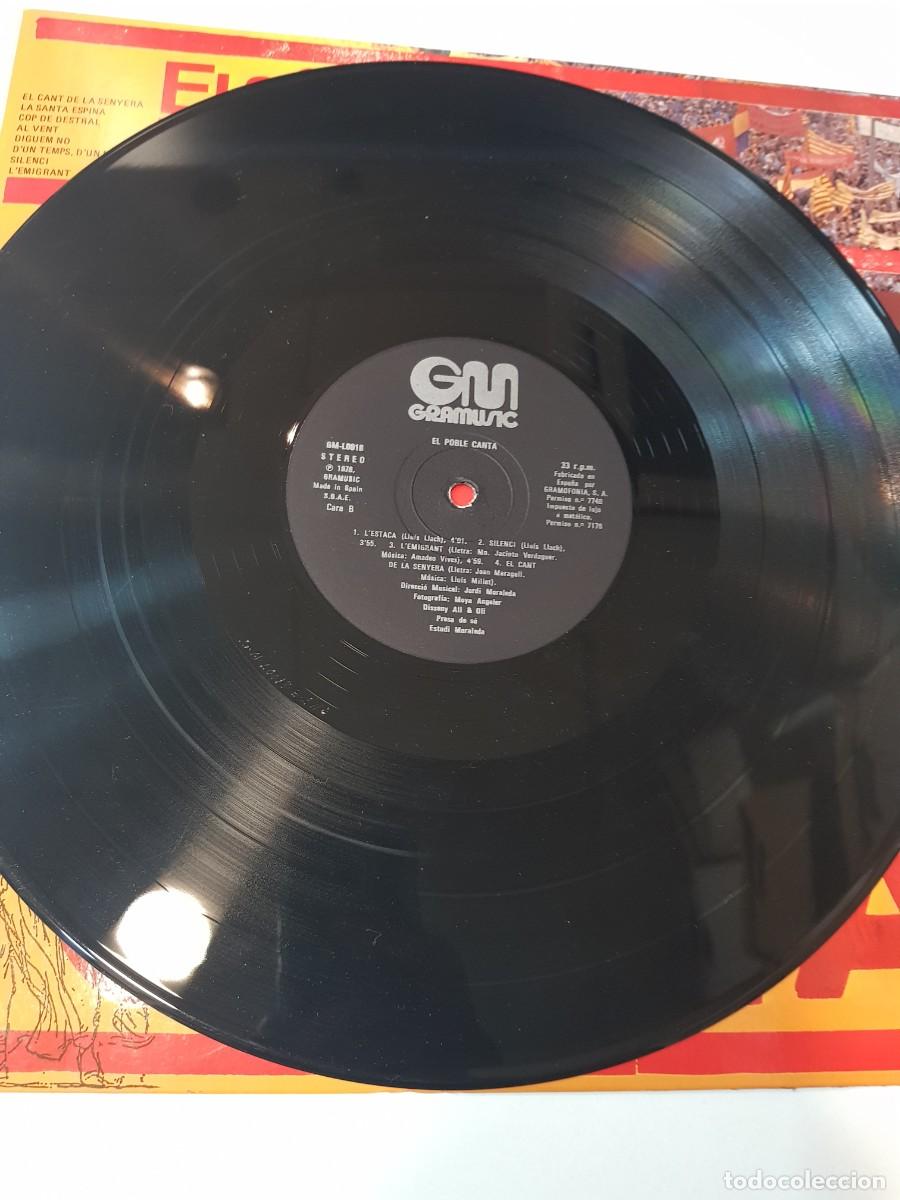 Discos de vinilo: Vinilo ELS SEGADORS LESTACA EL POBLE CANTA - Foto 2