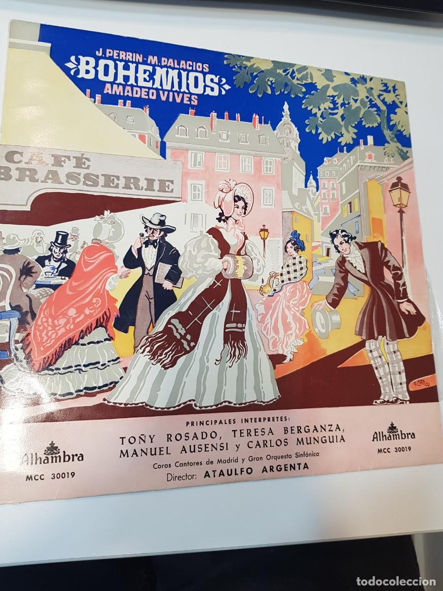 Discos de vinilo: Vinilo BOHEMIOS AMADEO VIVES - Foto 1