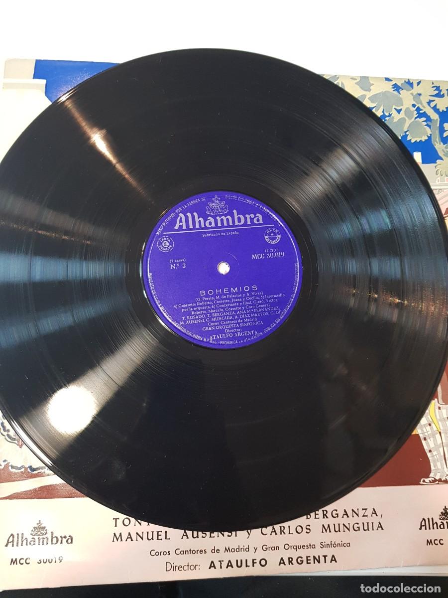 Discos de vinilo: Vinilo BOHEMIOS AMADEO VIVES - Foto 2