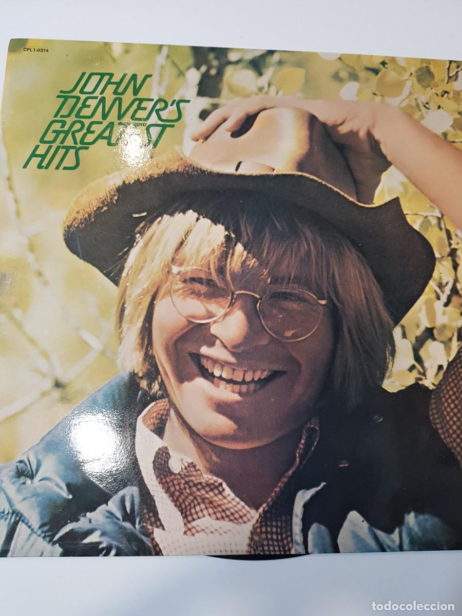 Discos de vinilo: Vinilo JOHN DENVERS GREATEST HITS - Foto 3