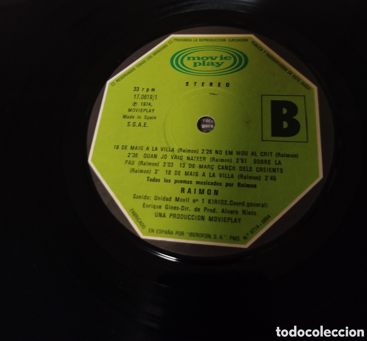 Discos de vinilo: Raimon - Campus de bellaterra - Foto 3