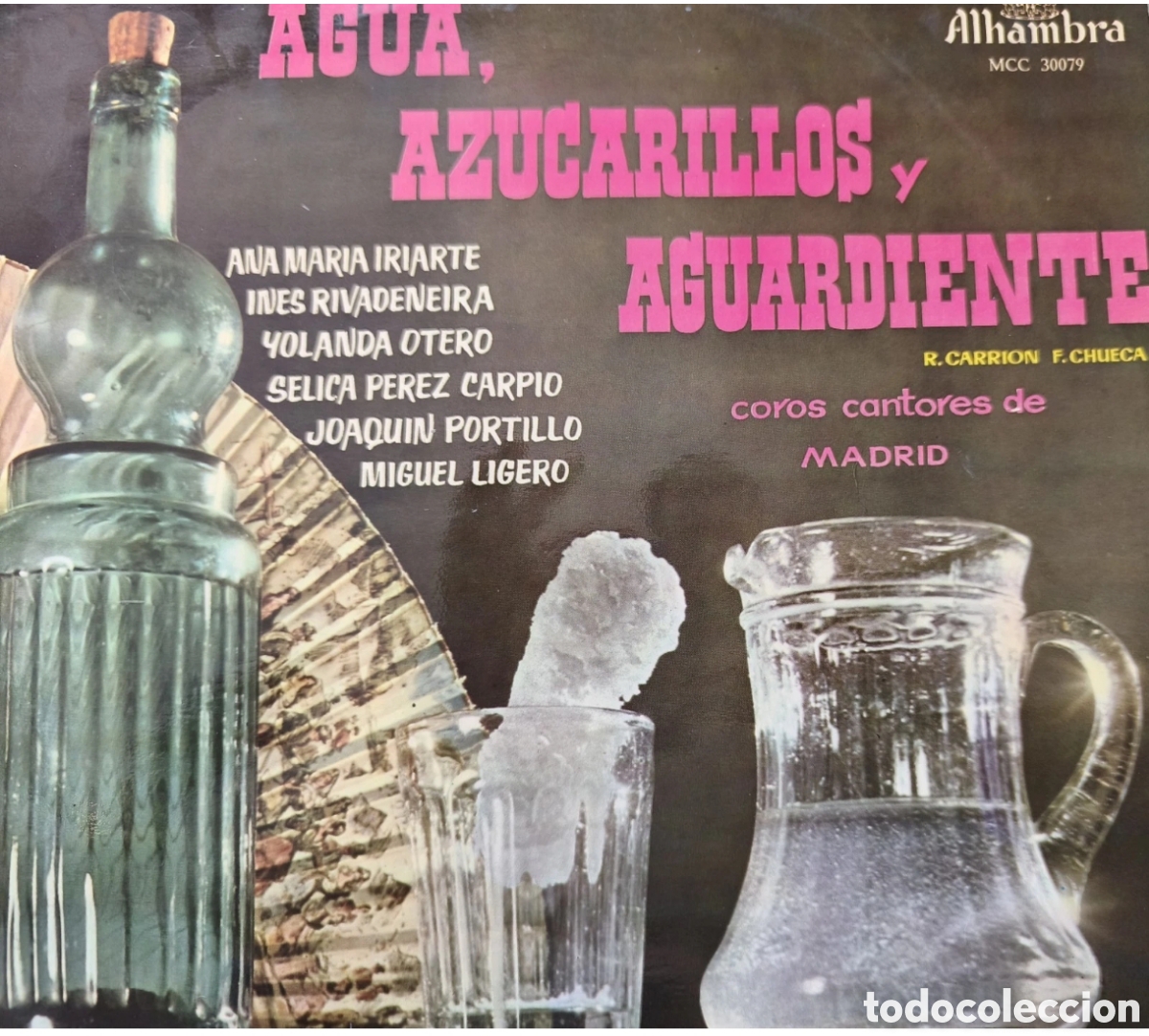 Discos de vinilo: Agua, Azucarillos y aguardiente - Foto 1