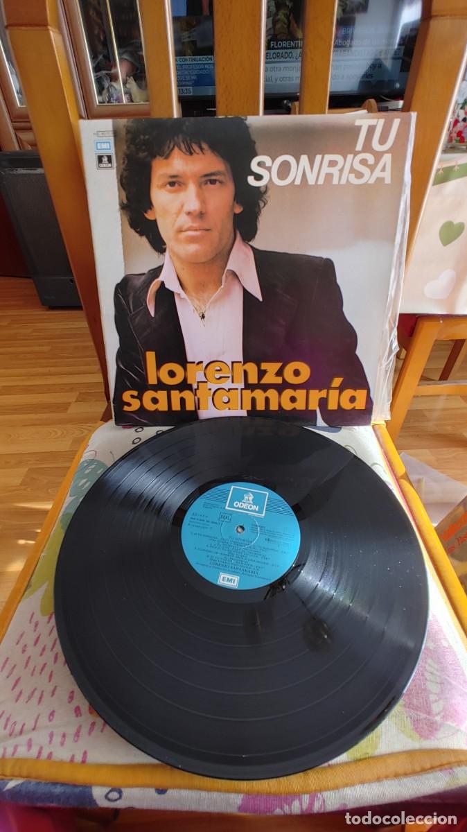 Discos de vinilo: LORENZO SANTAMARIA-LP TU SONRISA-GATEFOLD - Foto 1