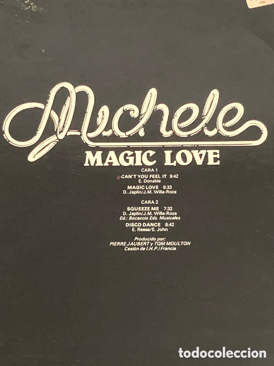 Discos de vinilo: Michele - Magic Love - Foto 3