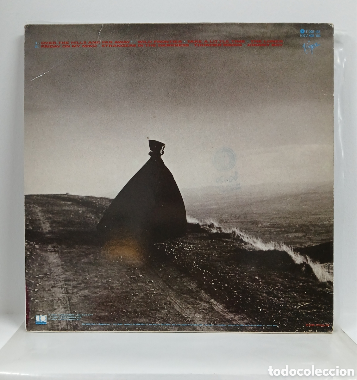 Discos de vinilo: GARY MOORE &rdquo;WILD FRONTIER&rdquo; LP. ORIG. SPAIN. 1987 (VG++) - Foto 2