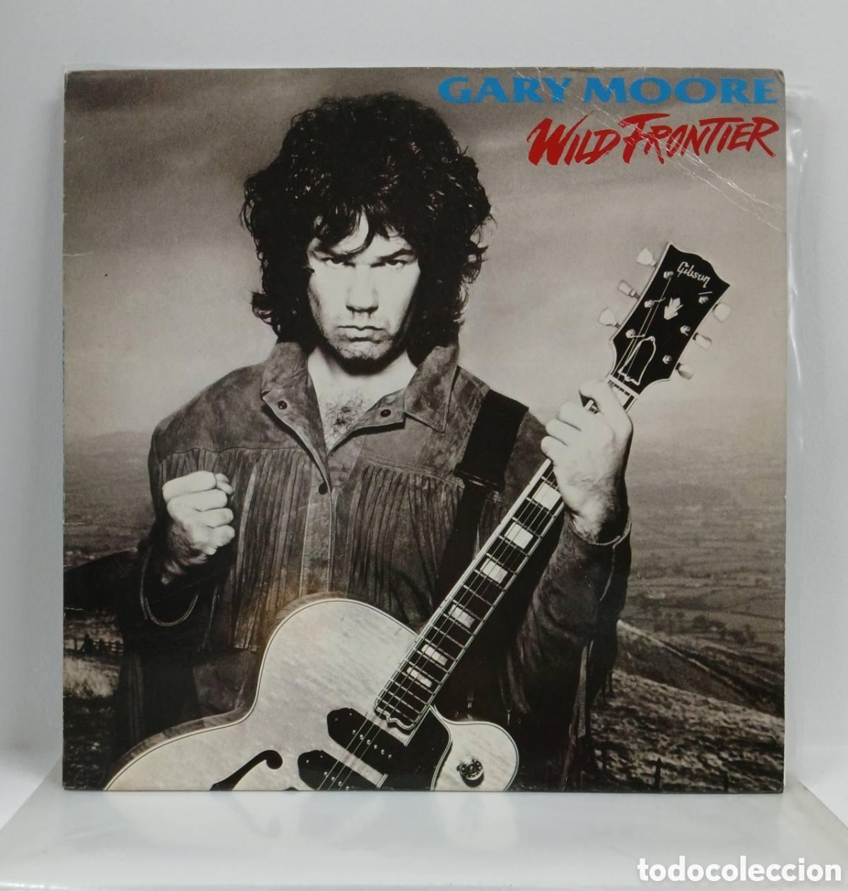 Discos de vinilo: GARY MOORE &rdquo;WILD FRONTIER&rdquo; LP. ORIG. SPAIN. 1987 (VG++) - Foto 1