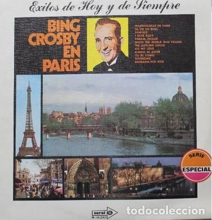 Discos de vinilo: BING CROSBY EN PARIS. LP-VARIOS-463 - Foto 1