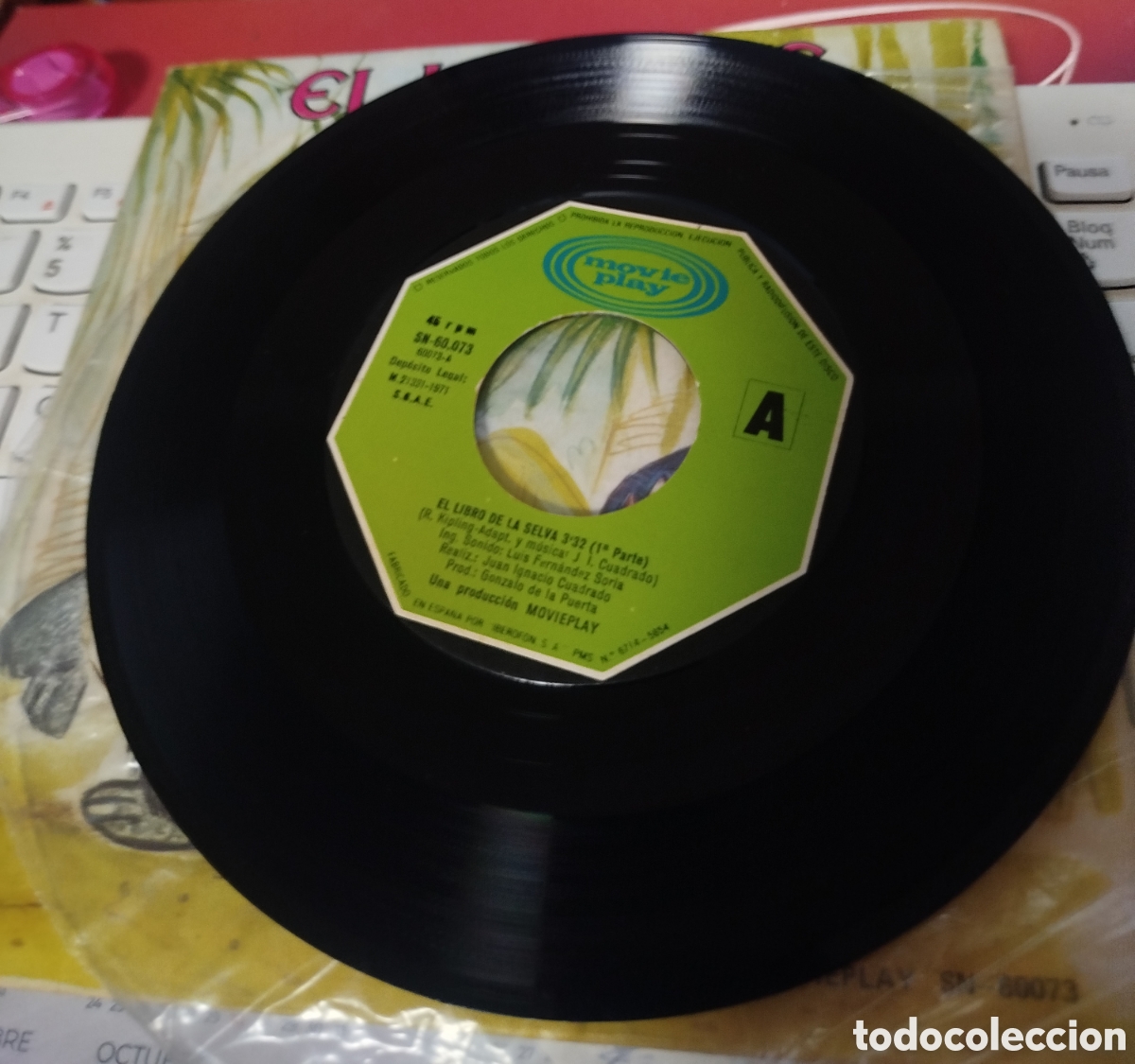 Discos de vinilo: El libro de la selva. Movie play - Foto 2