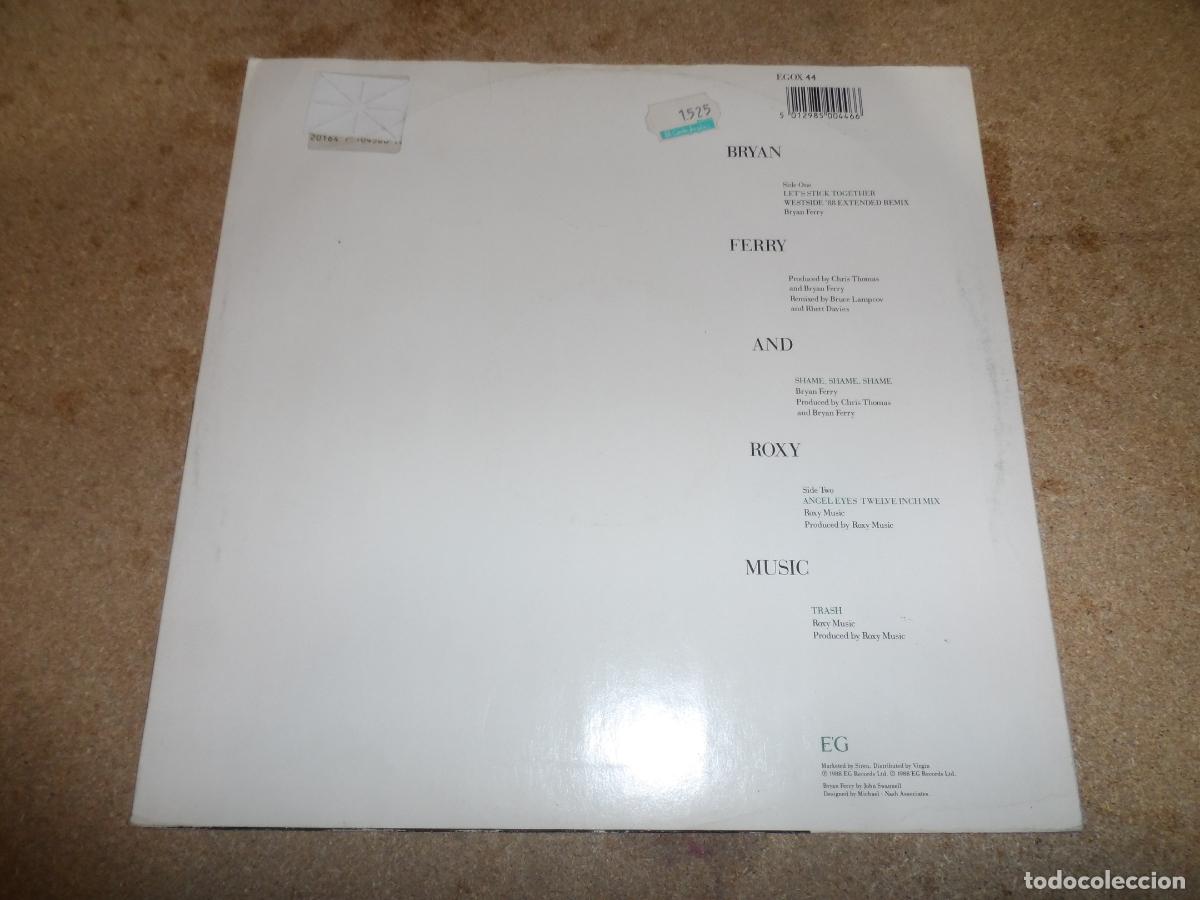 Discos de vinilo: BRYAN FERRY - LETS STICK TOGETHER (UK 1988) - Foto 2