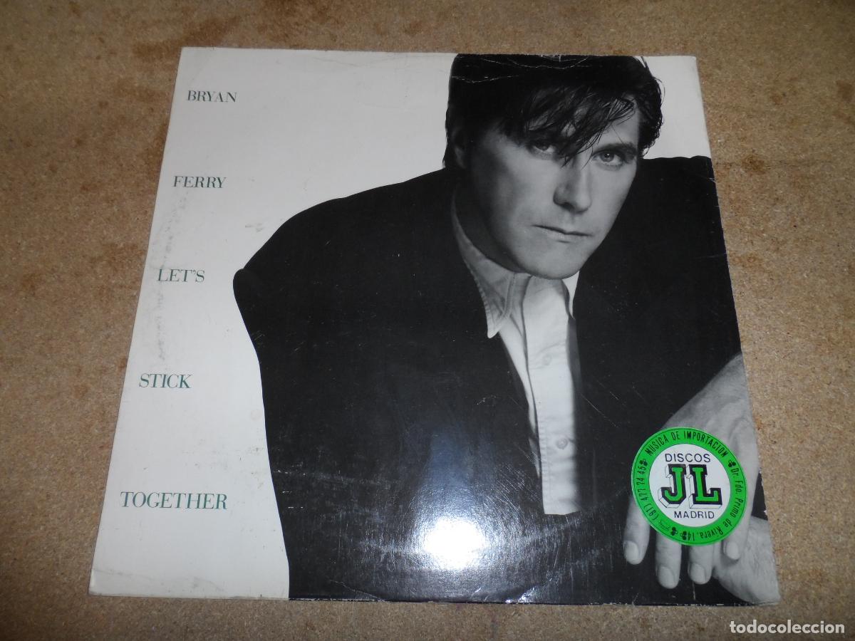 Discos de vinilo: BRYAN FERRY - LETS STICK TOGETHER (UK 1988) - Foto 1