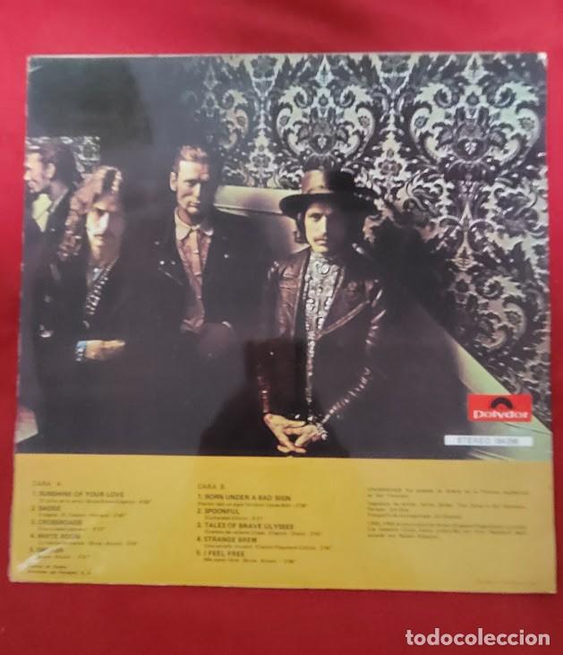 Discos de vinilo: LP ERIC CLAPTON Lo Mejor De Los CREAM - Foto 2