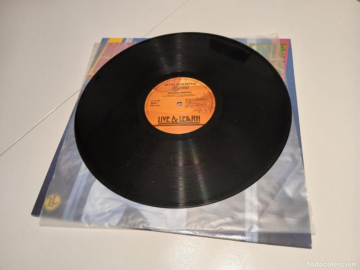 Discos de vinilo: Michael Prophet &ndash; Settle Yu Fe Settle- (1987) LP disco vinilo - Foto 4
