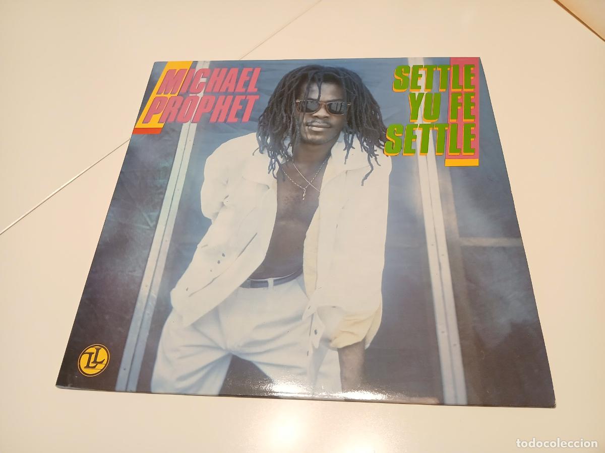Discos de vinilo: Michael Prophet &ndash; Settle Yu Fe Settle- (1987) LP disco vinilo - Foto 1
