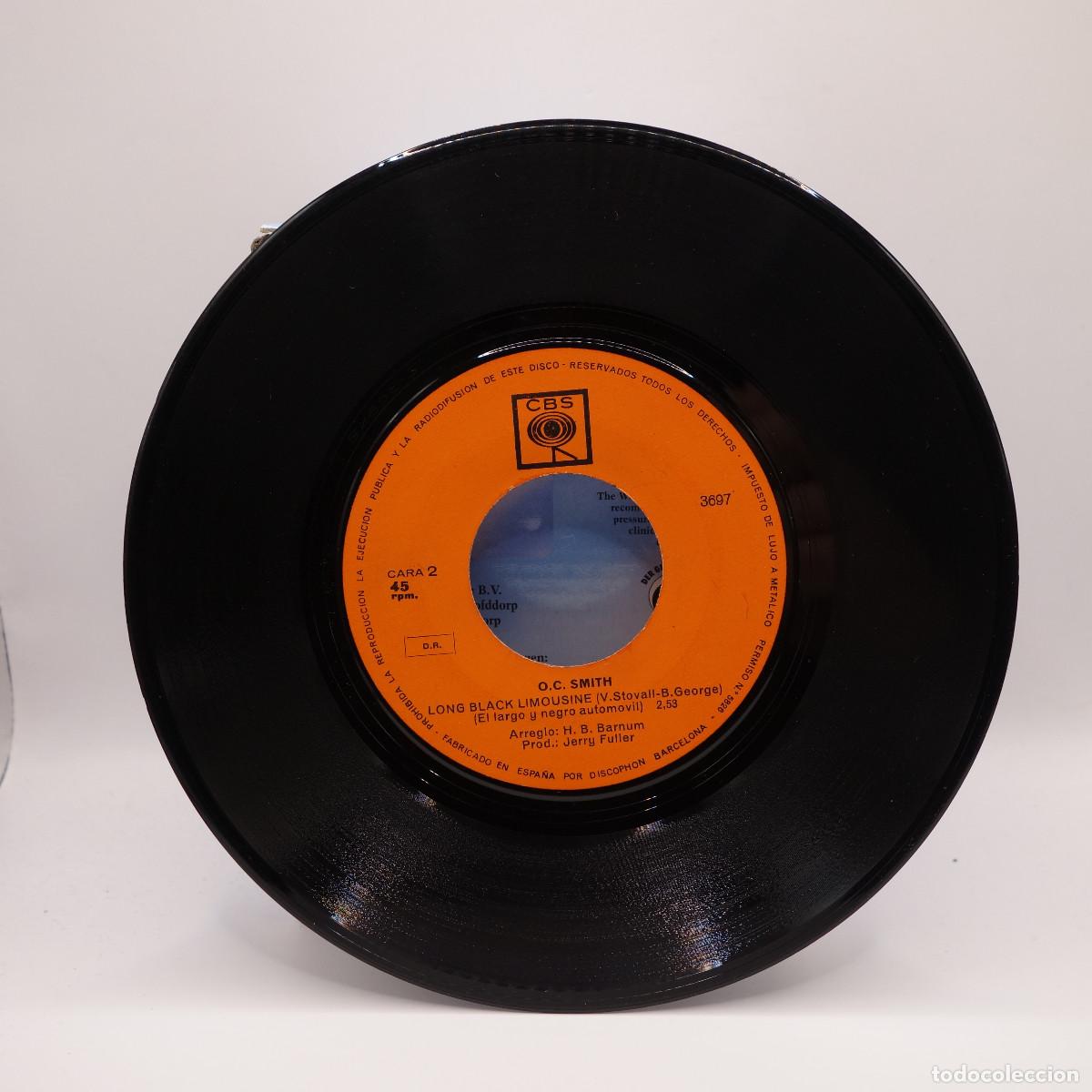 Discos de vinilo: O. C. SMITH - LITTLE GREEN APPLES - Foto 5