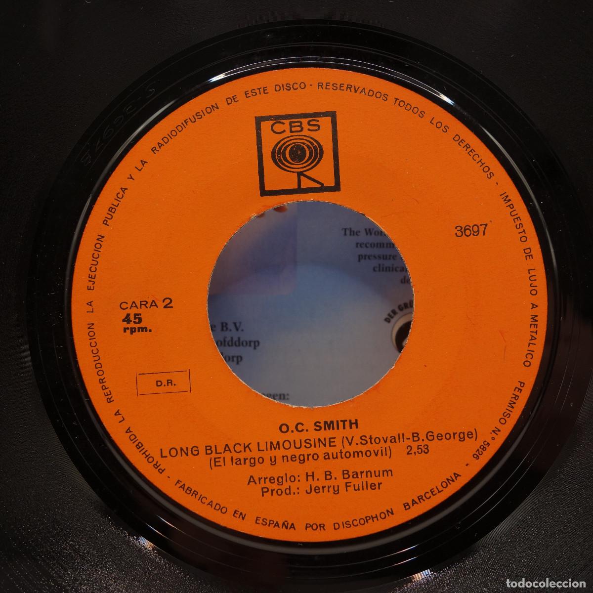 Discos de vinilo: O. C. SMITH - LITTLE GREEN APPLES - Foto 6