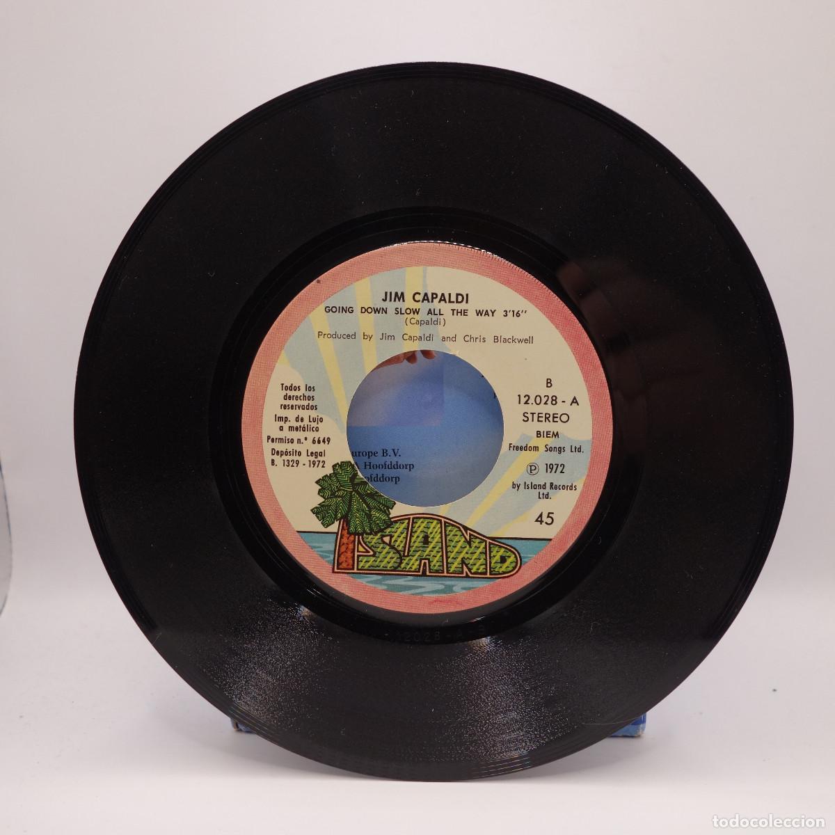 Discos de vinilo: JIM CAPALDI - EVE - GOING DOWN SLOW ALL THE WAY - Foto 3