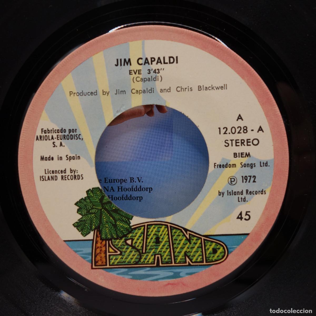 Discos de vinilo: JIM CAPALDI - EVE - GOING DOWN SLOW ALL THE WAY - Foto 6