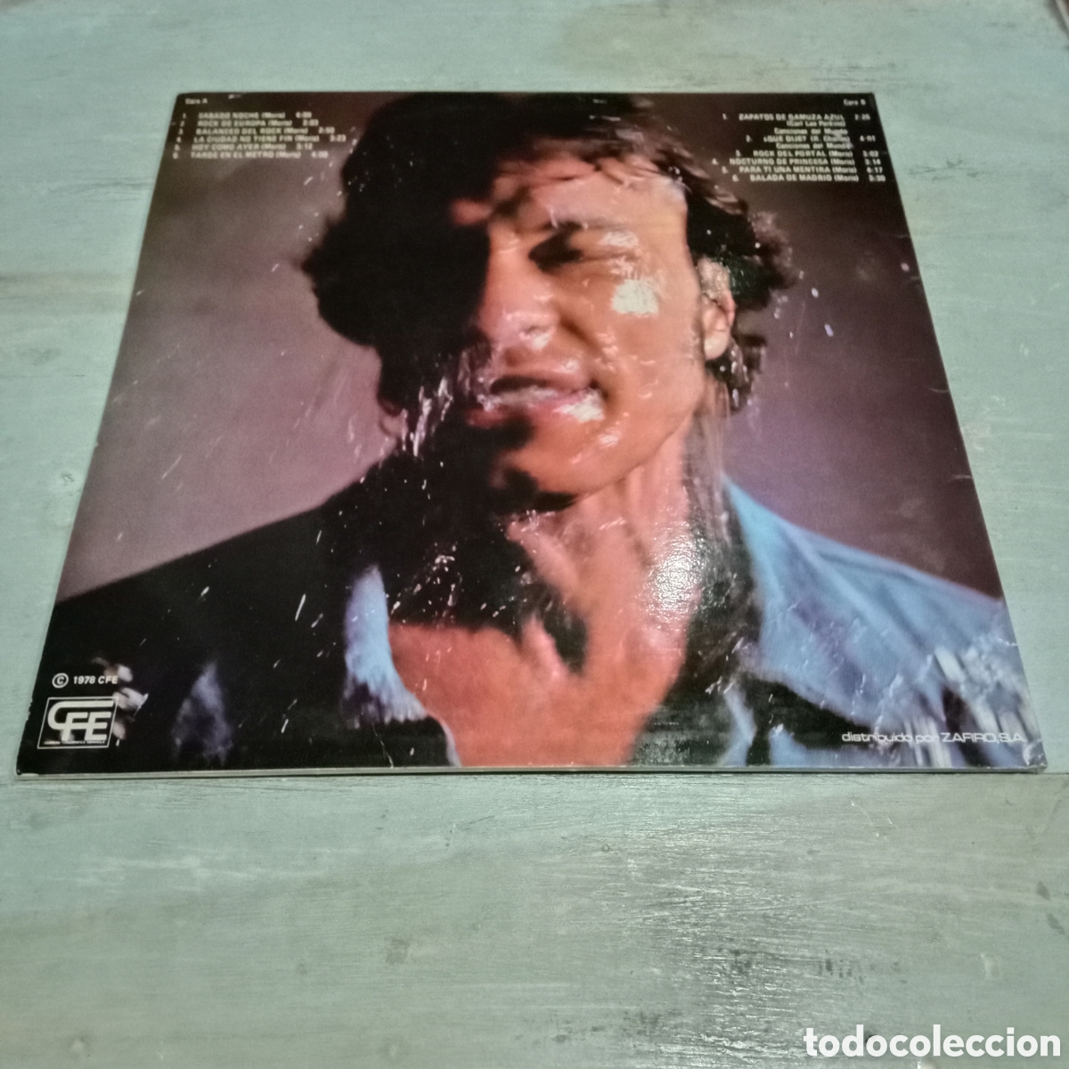 Discos de vinilo: MORIS - FIEBRE DE VIVIR - LP - Foto 2