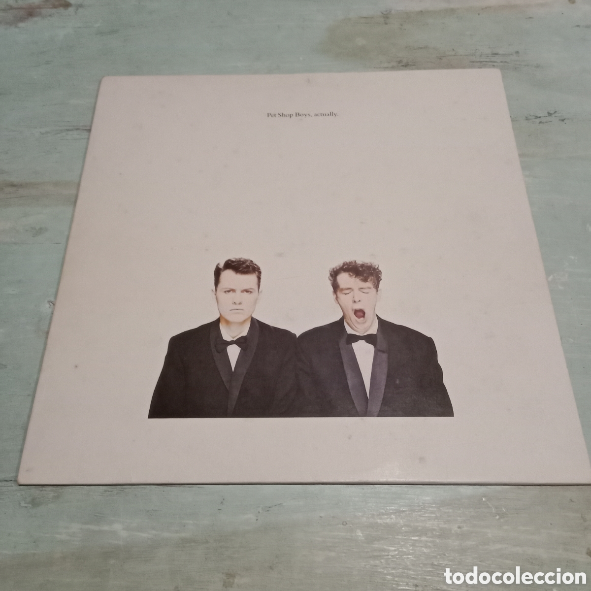 Discos de vinilo: PET SHOP BOYS - ACTUALLY - LP - Foto 1