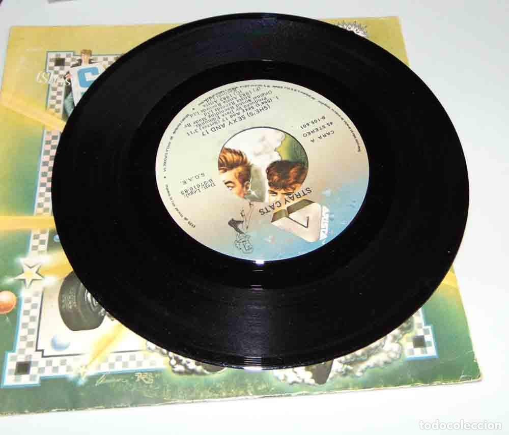 Discos de vinilo: Stray Cats &ndash; (Shes) Sexy + 17 - SINGLE - Foto 5