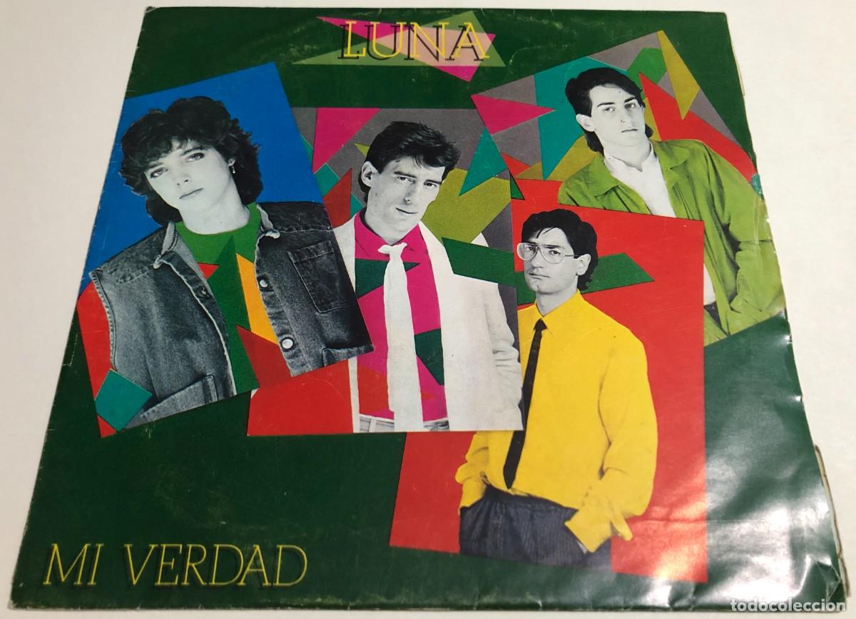 Discos de vinilo: Luna - Mi Verdad Single Promo - Foto 2