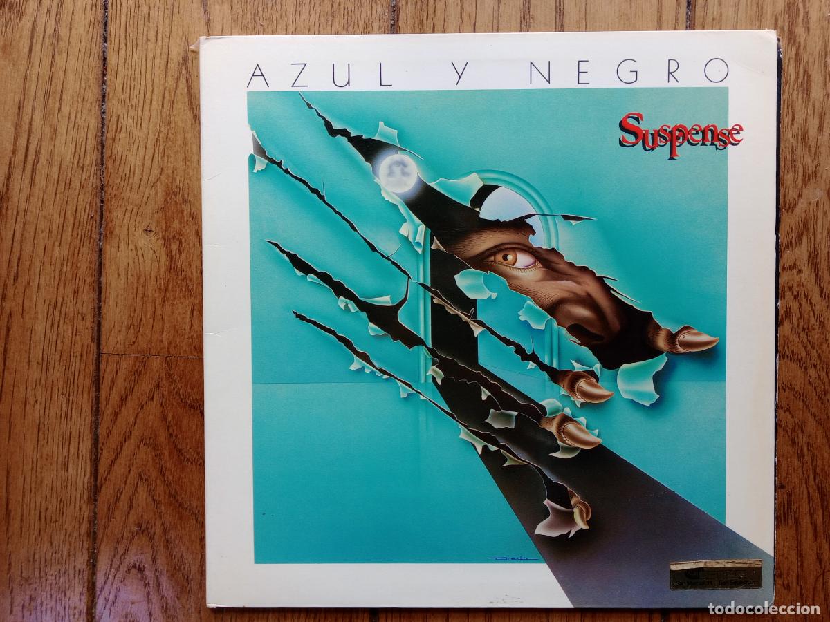 Discos de vinilo: Azul y Negro - suspense - Foto 1