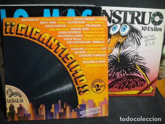 Discos de vinilo: grandes exitos - 4 carpetas con doble disco - Foto 1