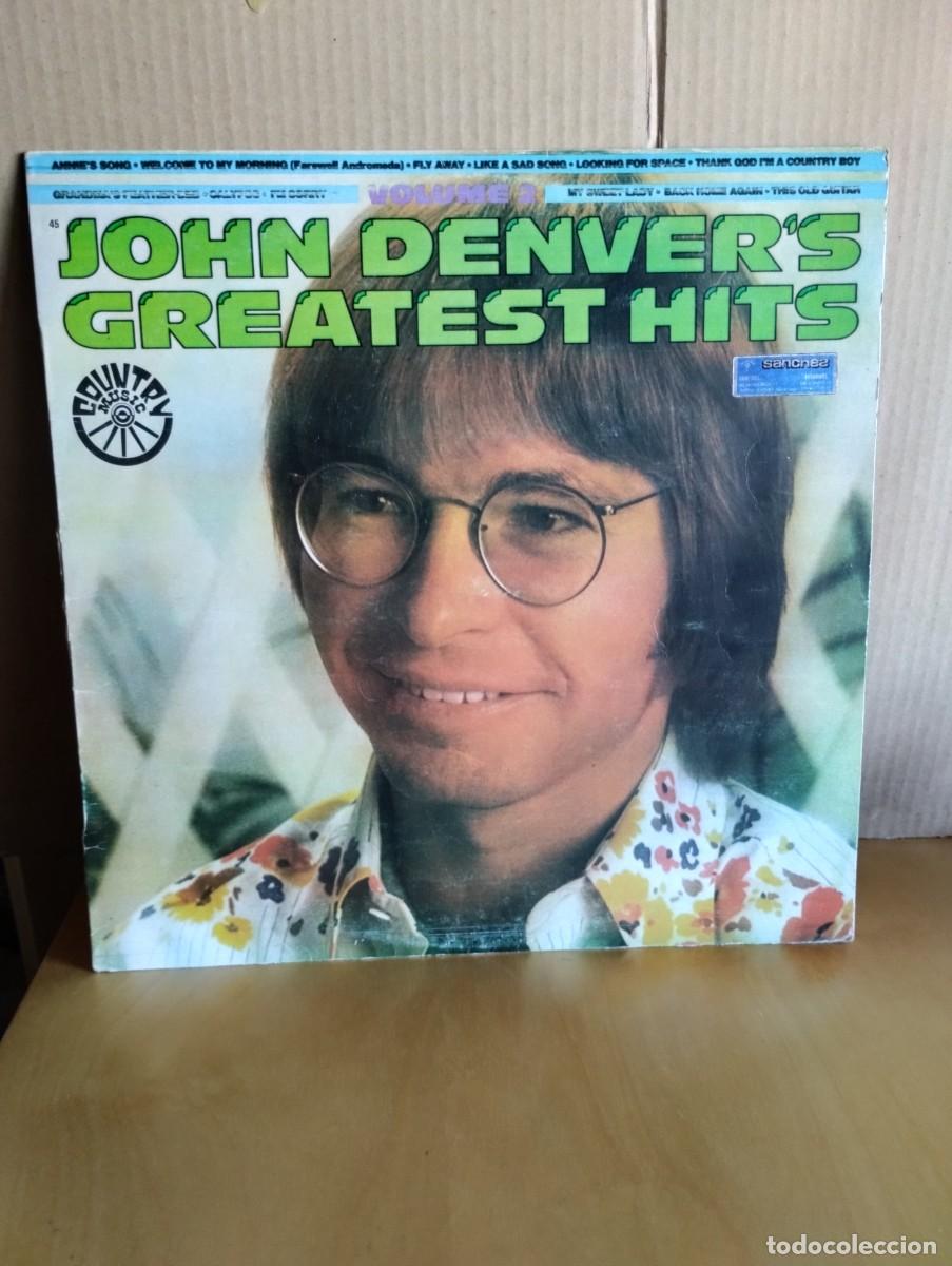 Discos de vinilo: JOHN DENVER ----- GREATEST HITS - Foto 1