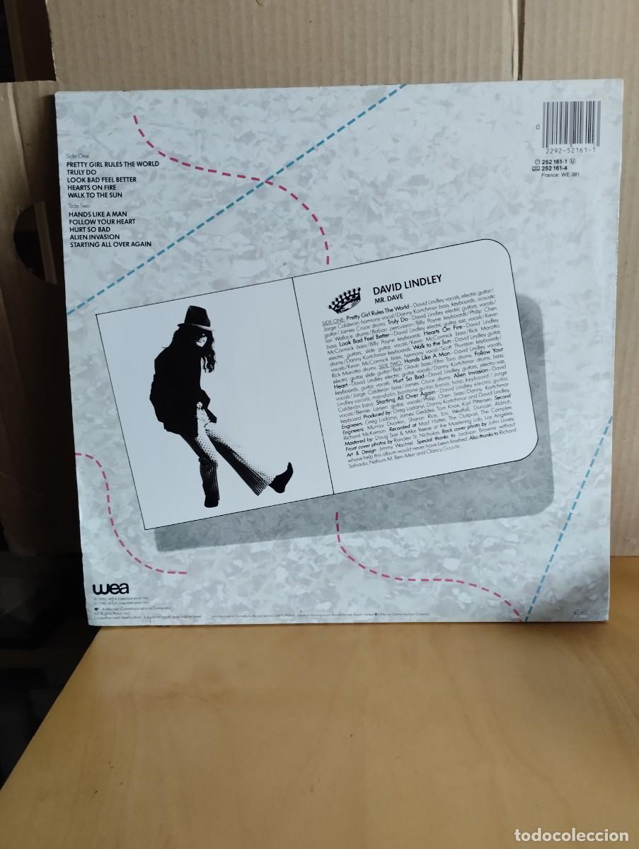 Discos de vinilo: DAVID LINDLEY ---- MR.DAVE - Foto 2