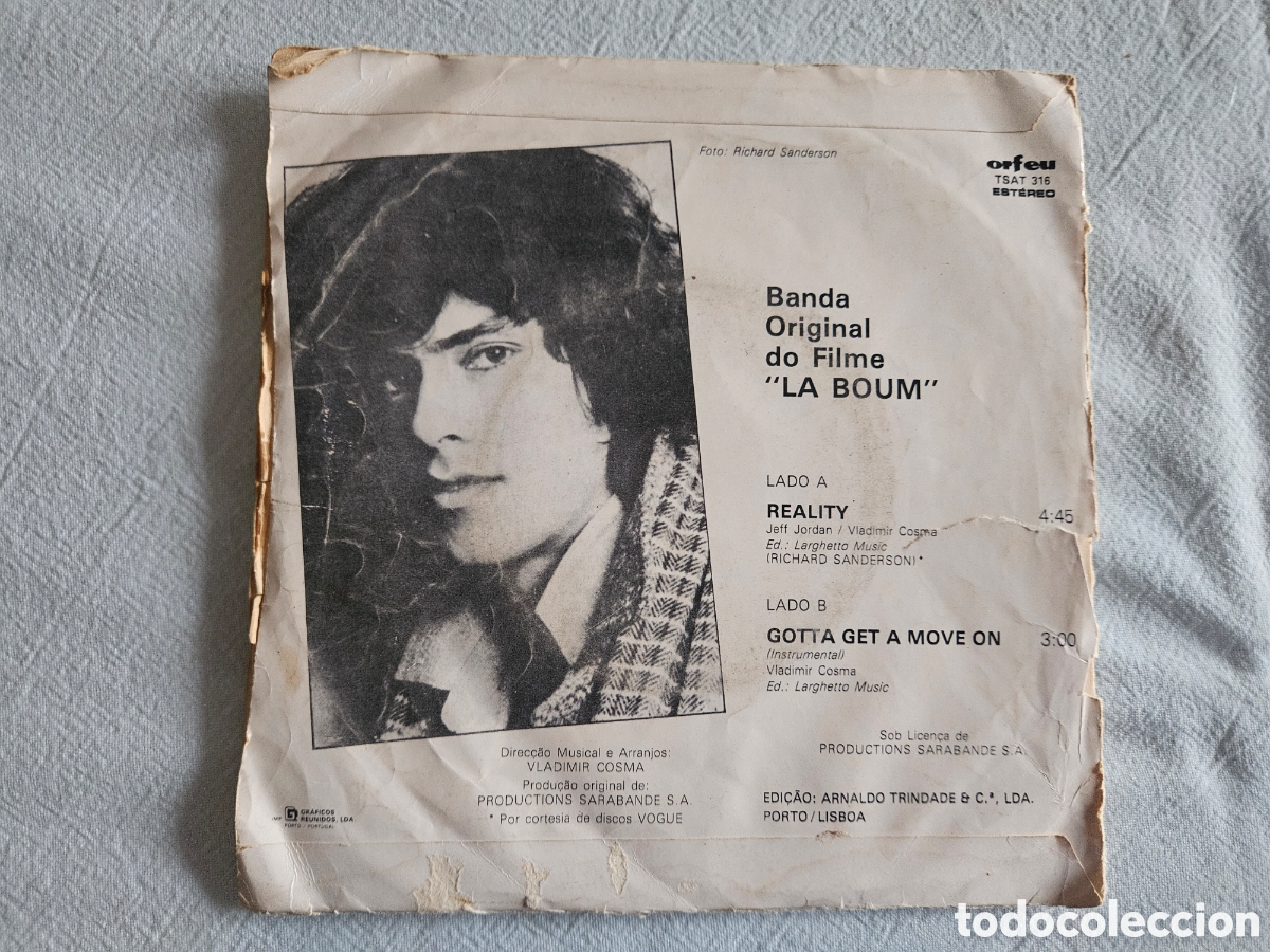 Discos de vinilo: REALITY FOR RICHARD SANDERSON - Foto 2
