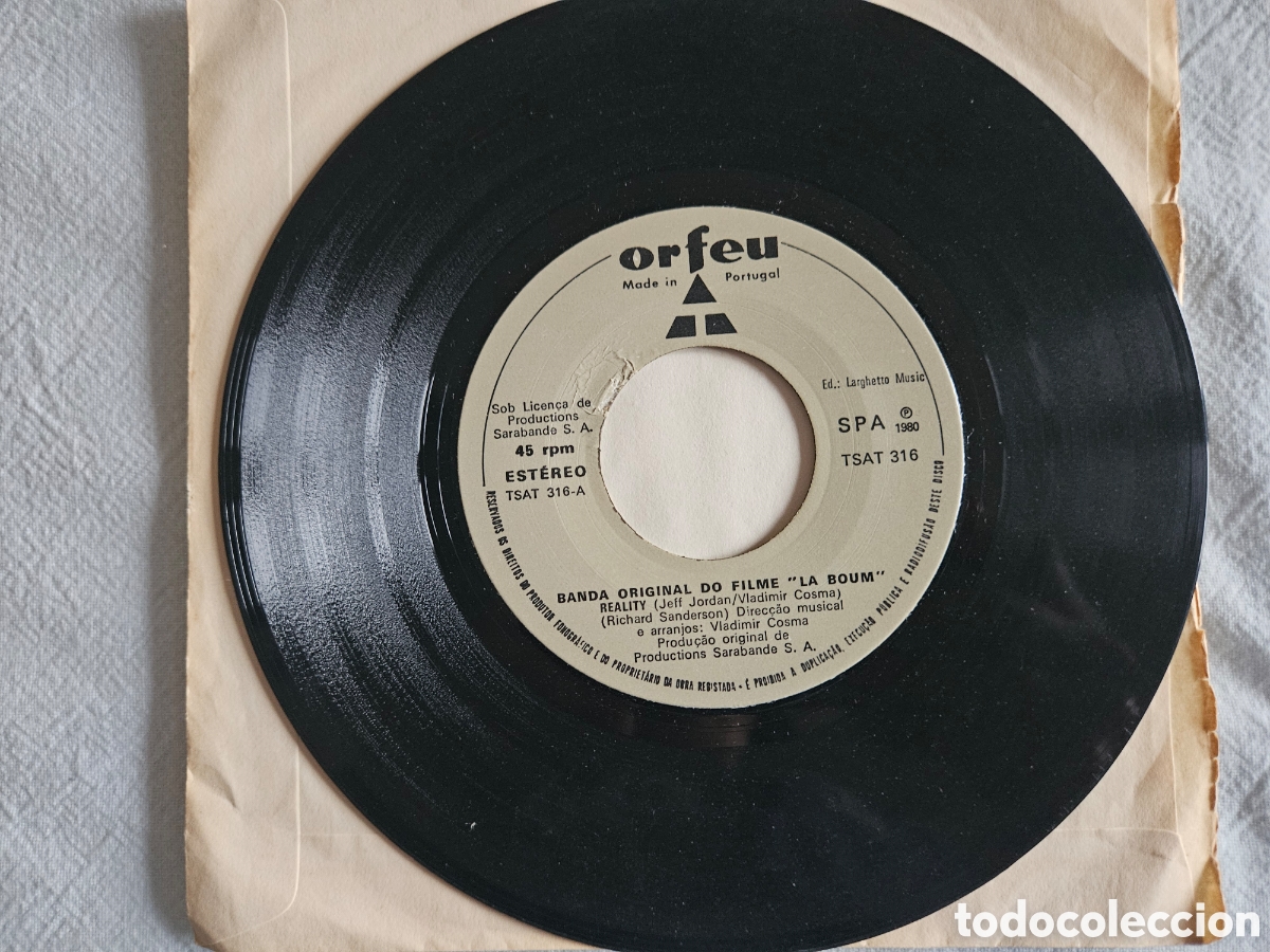 Discos de vinilo: REALITY FOR RICHARD SANDERSON - Foto 3