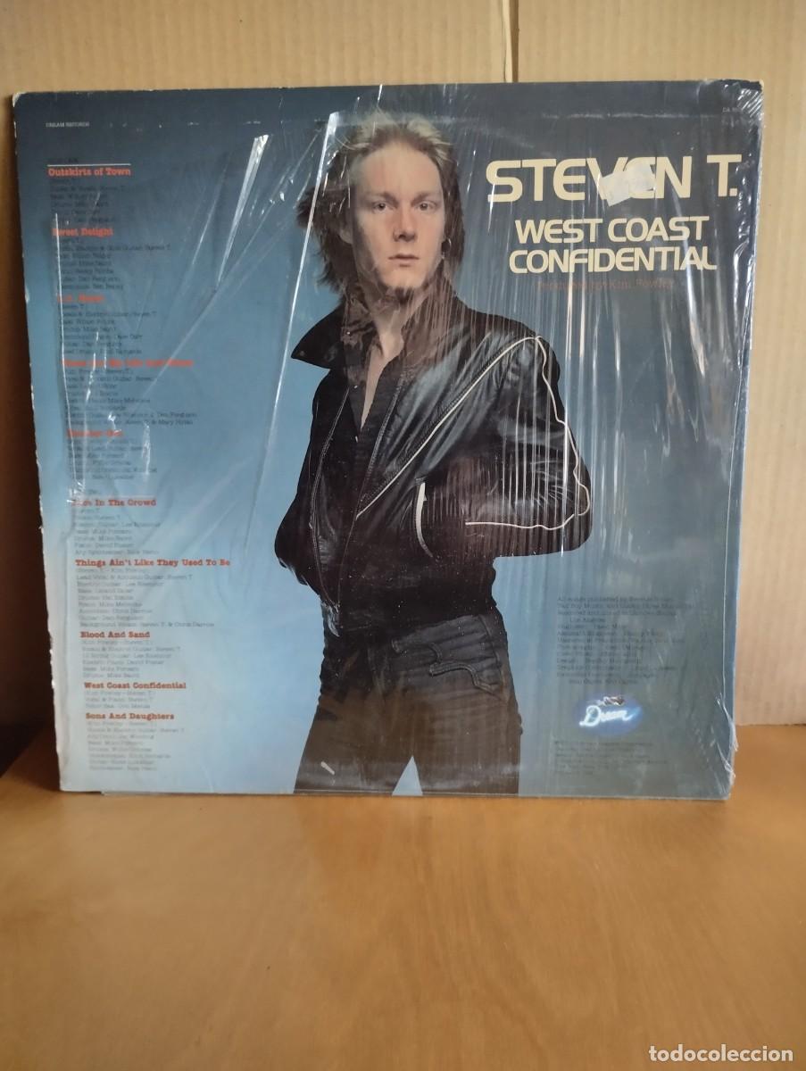 Discos de vinilo: STEVEN T. ---- WEST COAST CONFIDENTIAL - Foto 2