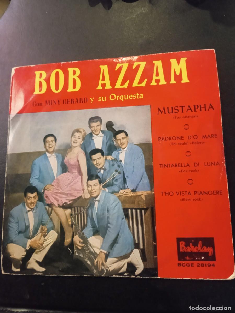 Discos de vinilo: BOB AZZAM Y SU ORQUESTA- MUSTAPHA. EP - Foto 1