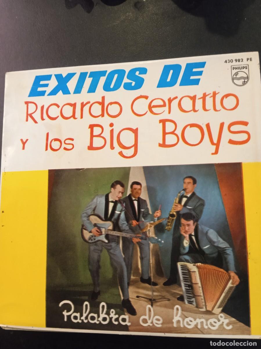 Discos de vinilo: RICARDO CERATTO Y LOS BIG BOYS- EXITOS DE. EP - Foto 1