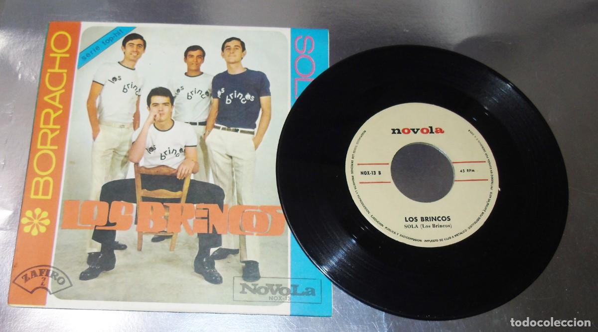 Discos de vinilo: LOS BRINCOS --BORRACHO -- SOLA - Foto 1