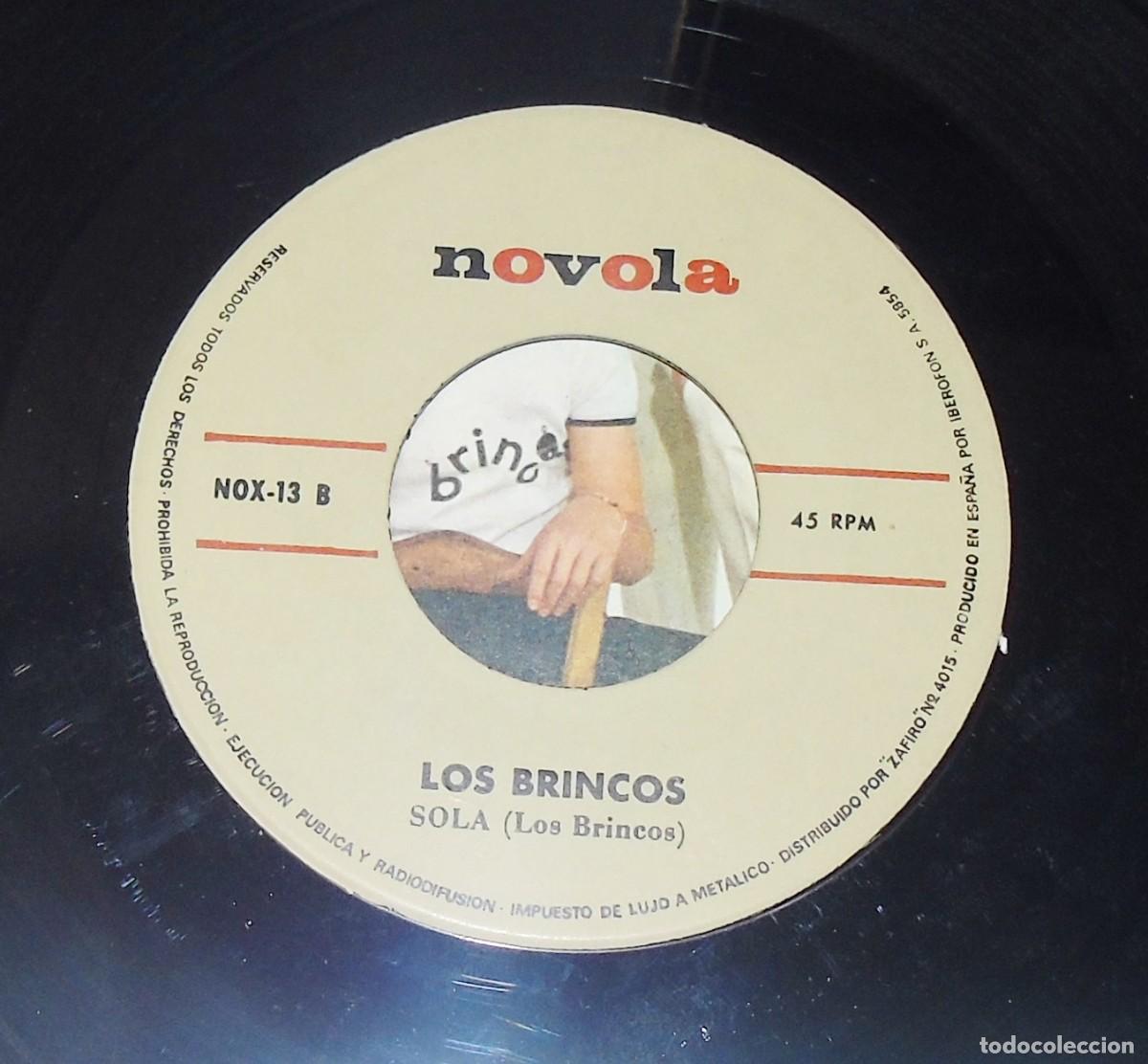 Discos de vinilo: LOS BRINCOS --BORRACHO -- SOLA - Foto 5