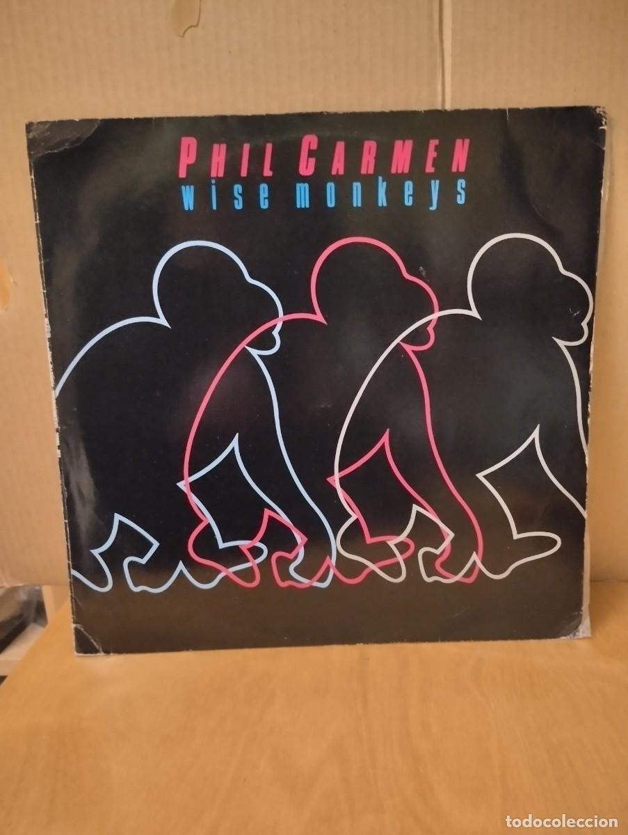 Discos de vinilo: PHIL CARMEN ----- WISE MONKEYS - Foto 1