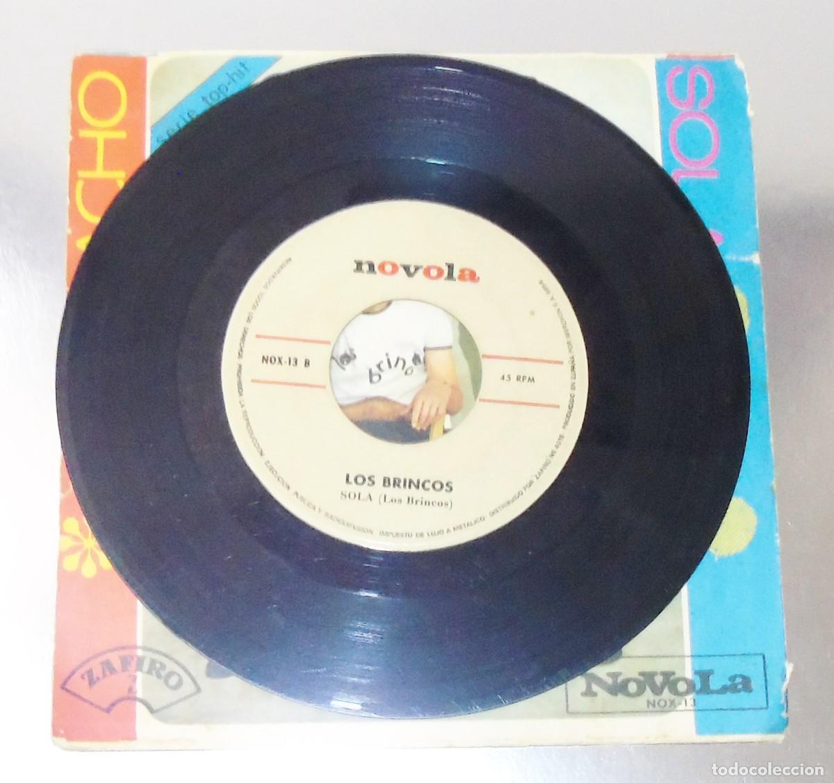 Discos de vinilo: LOS BRINCOS --BORRACHO -- SOLA - Foto 2