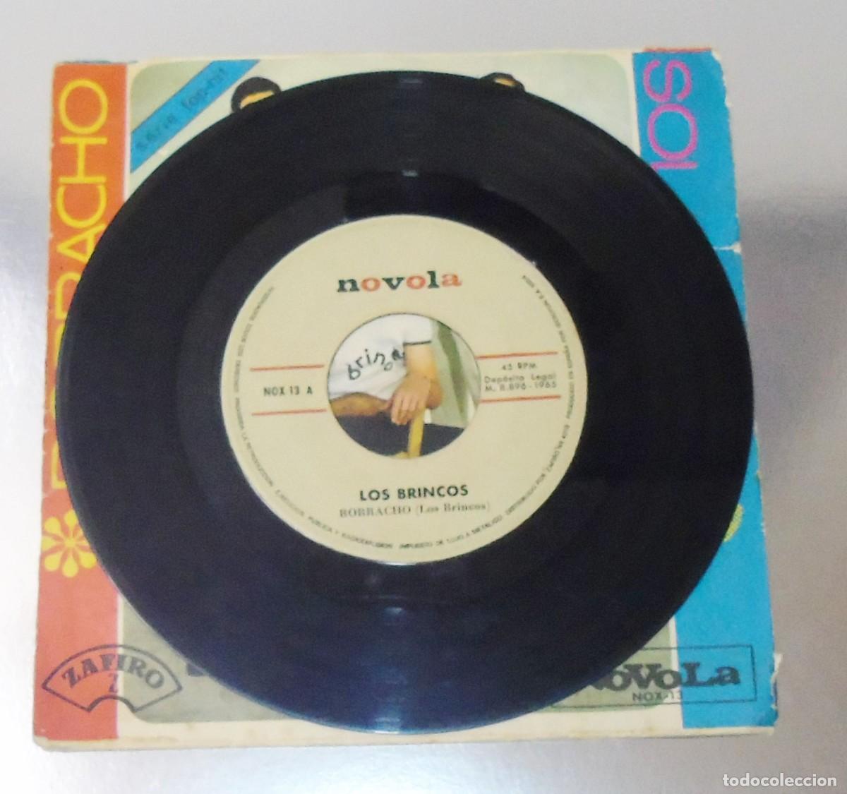 Discos de vinilo: LOS BRINCOS --BORRACHO -- SOLA - Foto 4
