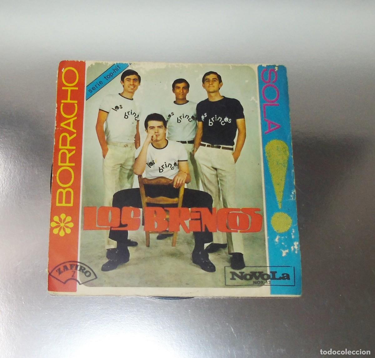 Discos de vinilo: LOS BRINCOS --BORRACHO -- SOLA - Foto 6