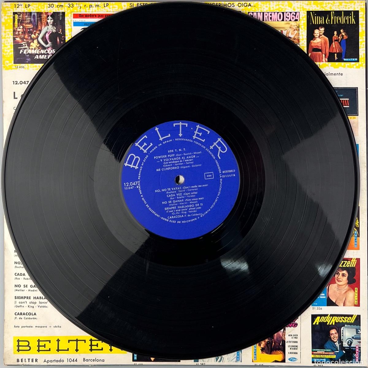 Discos de vinilo: LP. Los TNT. Los TNT (F/VG) - Foto 3