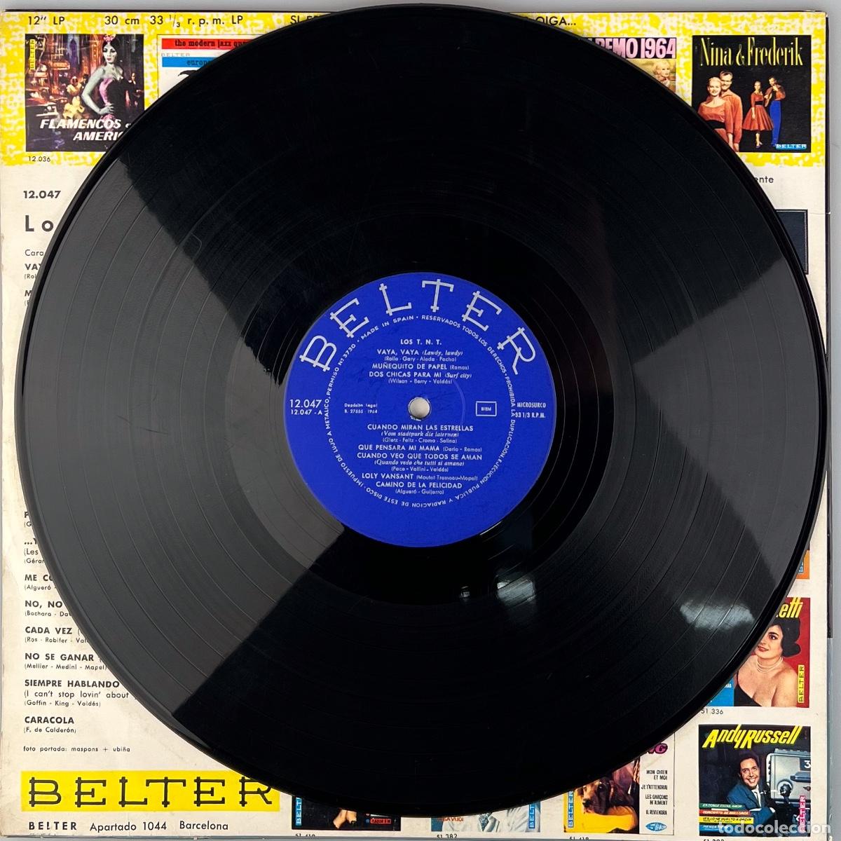 Discos de vinilo: LP. Los TNT. Los TNT (F/VG) - Foto 4