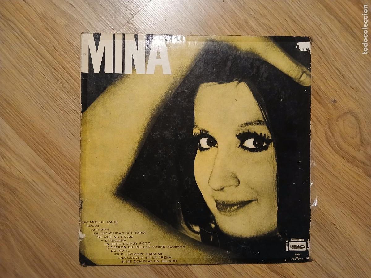 Discos de vinilo: Mina - Recopilatorio editado en Argentina - raro - Foto 1