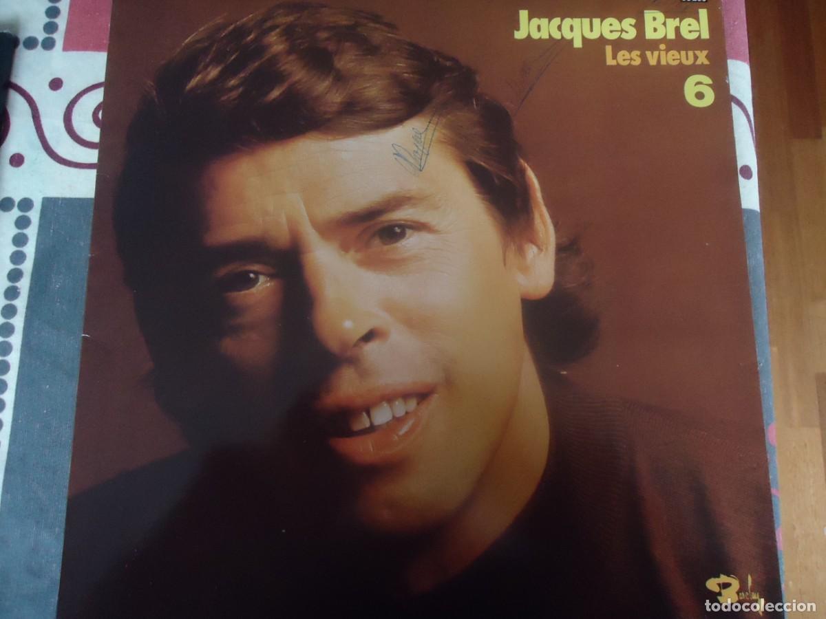 Discos de vinilo: LP JACQUES BREL, LES VIEUX - Foto 1