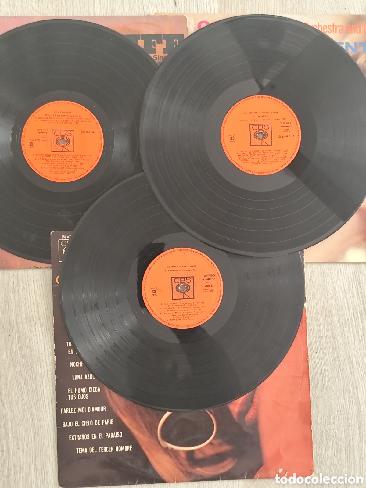 Discos de vinilo: Lote 3 LP - RAY CONNIFF - Foto 2