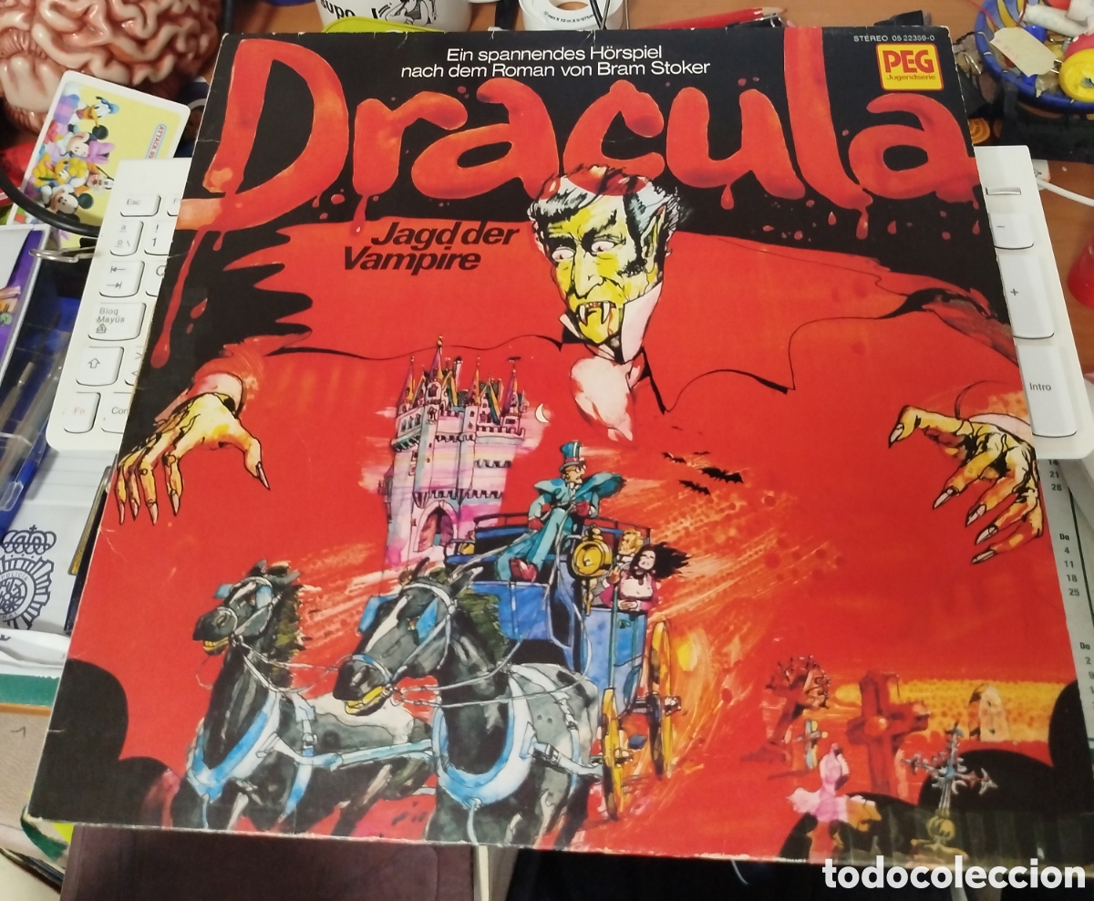 Discos de vinilo: Bram Stoker&nbsp;&ndash;&nbsp;Dracula - Jagd Der Vampire - Foto 1