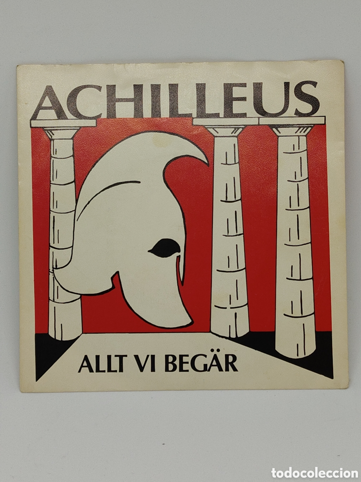 Discos de vinilo: SINGLE ACHILLEUS - ALLT VI BEGAR - TDKS2C - Foto 1