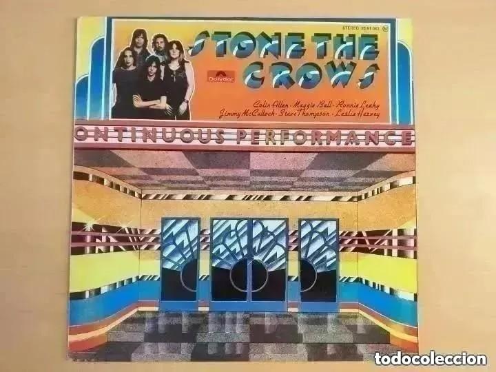 Discos de vinilo: STONE THE CROWS - CONTINUOUS PERFORMANCE (LP) 1972 - Foto 1