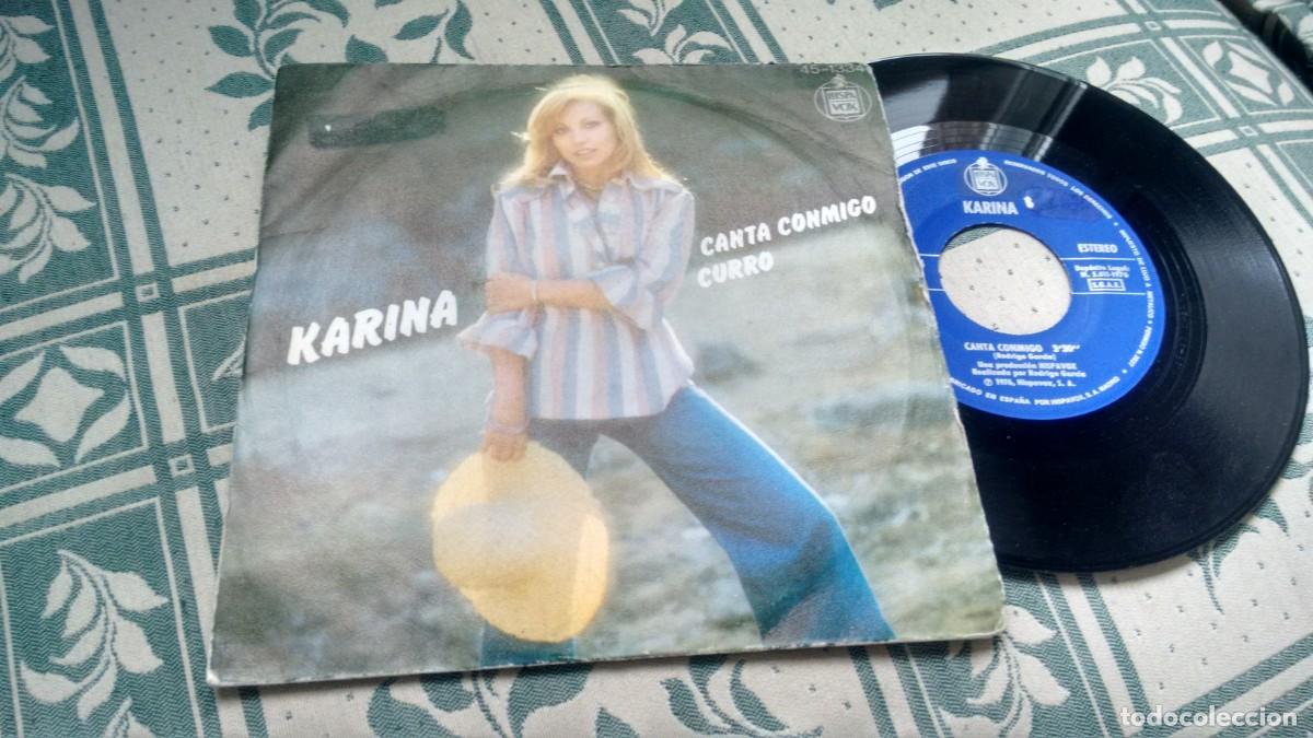 Discos de vinilo: Single ( vinilo) de KARINA a&ntilde;o 1.976 - Foto 1
