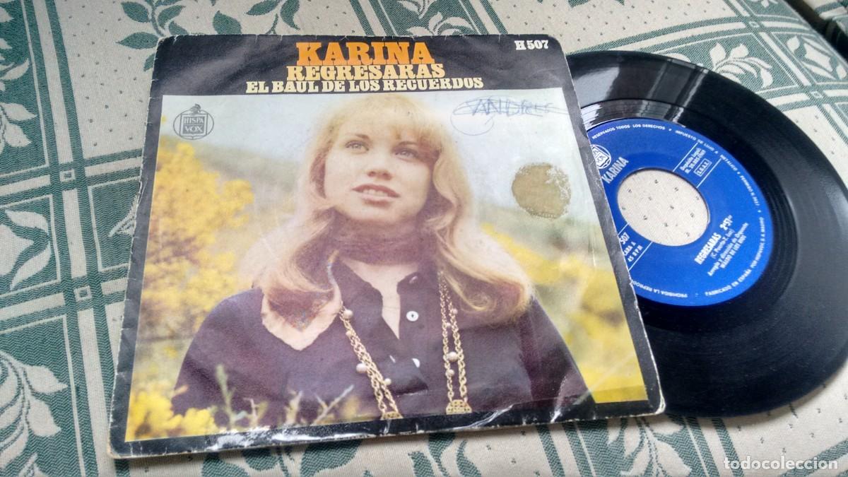 Discos de vinilo: Singkle ( vinilo) de KARINA a&ntilde;o 1.971 - Foto 1